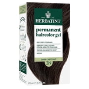 Herbatint 3N Dark Chestnut - Permanent Hair Dye For Women, 100% Grey Coverage - Ammonia-Free, Alcohol-Free & Vegan - 5.75 fl oz