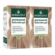 Herbatint 8N Light Blonde - Permanent Hair Dye For Women, 100% Grey Coverage - Ammonia-Free, Alcohol-Free & Vegan - 5.75 fl oz 2 Pack
