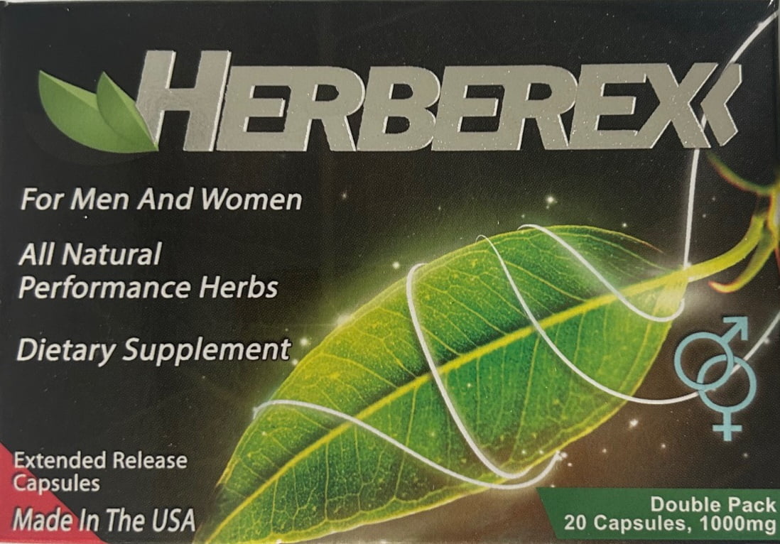 Herberex 20ct All Natural Performance Herbs