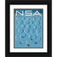 thumbnail image 1 of Herbert Bayer 19x24 Black Ornate Framed Double Matted Museum Art Print Titled: Join Nsa, National Ski Association (1957), 1 of 5