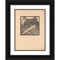 thumbnail image 1 of Herbert Morton Stoops 14x18 Black Ornate Wood Framed Double Matted Museum Art Print Titled - Curse of the Golden Cross (1925), 1 of 5