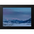 thumbnail image 1 of Herbert, Neal 24x17 Black Modern Framed Museum Art Print Titled - Alpenglow, Lamar Valley, Yellowstone National Park, 1 of 4