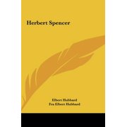 Herbert Spencer Hardcover