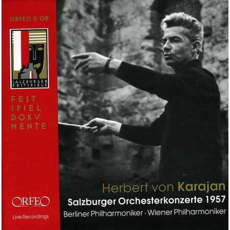 Herbert Von Karajan - Salzburger Orchesterkonzerte 1957 - Music & Performance - CD