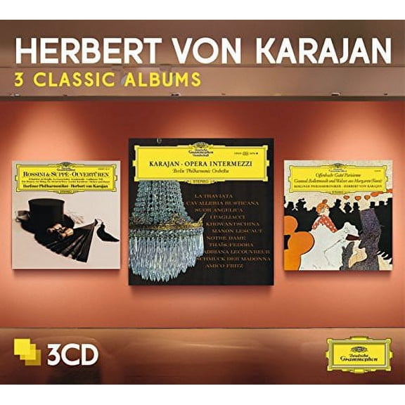 Herbert Von Karajan - Three Classic Albums (Opera Intermezzi/Offenbach) - Rock - CD