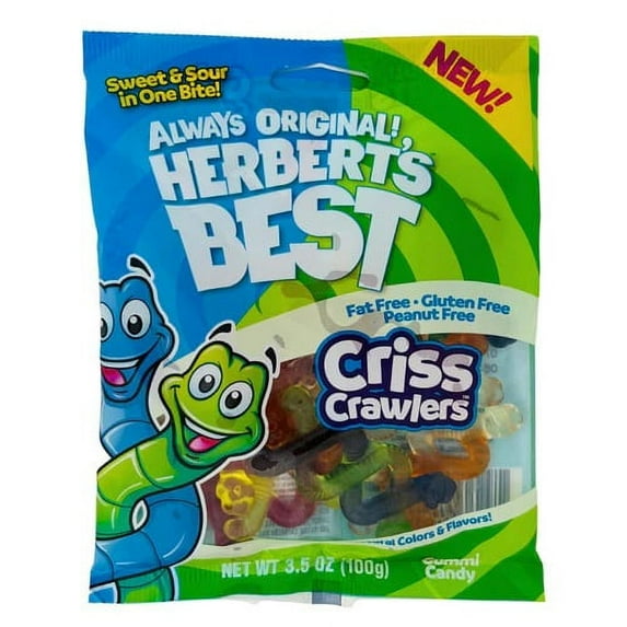 Herbert's Best Criss Crawlers Gummies - 3.5 Ounce Bag