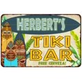 thumbnail image 1 of Herbert's TIKI BAR Island Sign Metal Wall Decor 12 x 18 Matte Finish Metal 112180058213, 1 of 1
