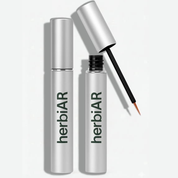 Herbiar Eyelash Growth Serum 10g, Strengthening & Nourishing Formula for Fuller, Healthier Lashes Brows