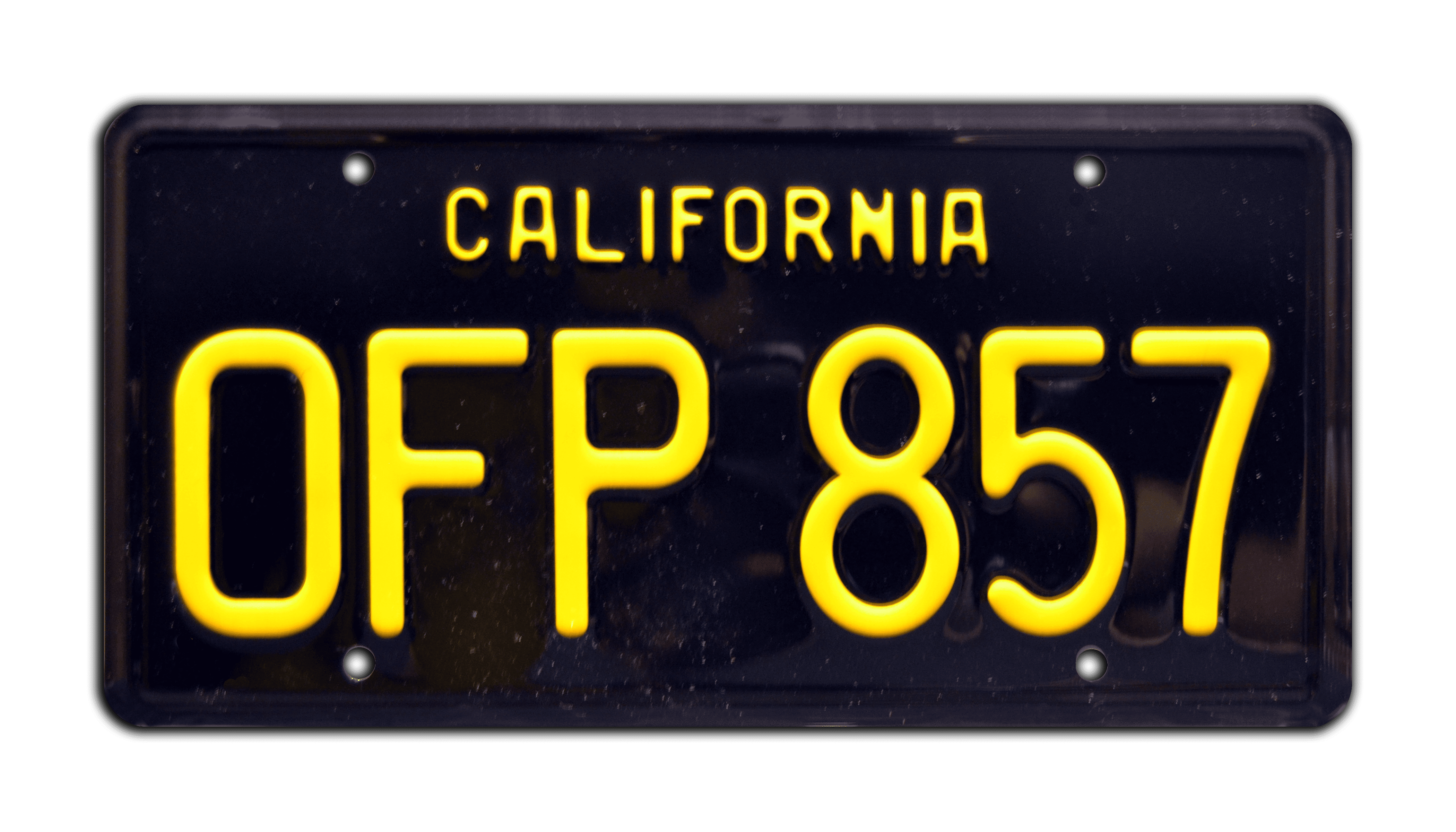 Herbie The Love Bug | 1963 VW Beetle | OFP 857 | Metal Stamped