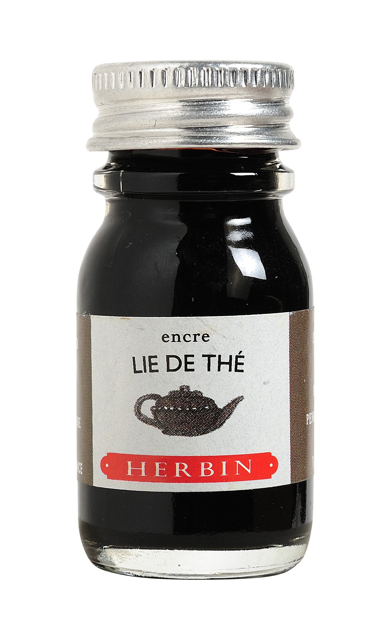 Herbin Fountain Pen Ink - 10ml Bottle - Lie de The