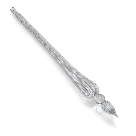Jacques Herbin Ref 214/01 - Round Glass Dip Pen - Clear
