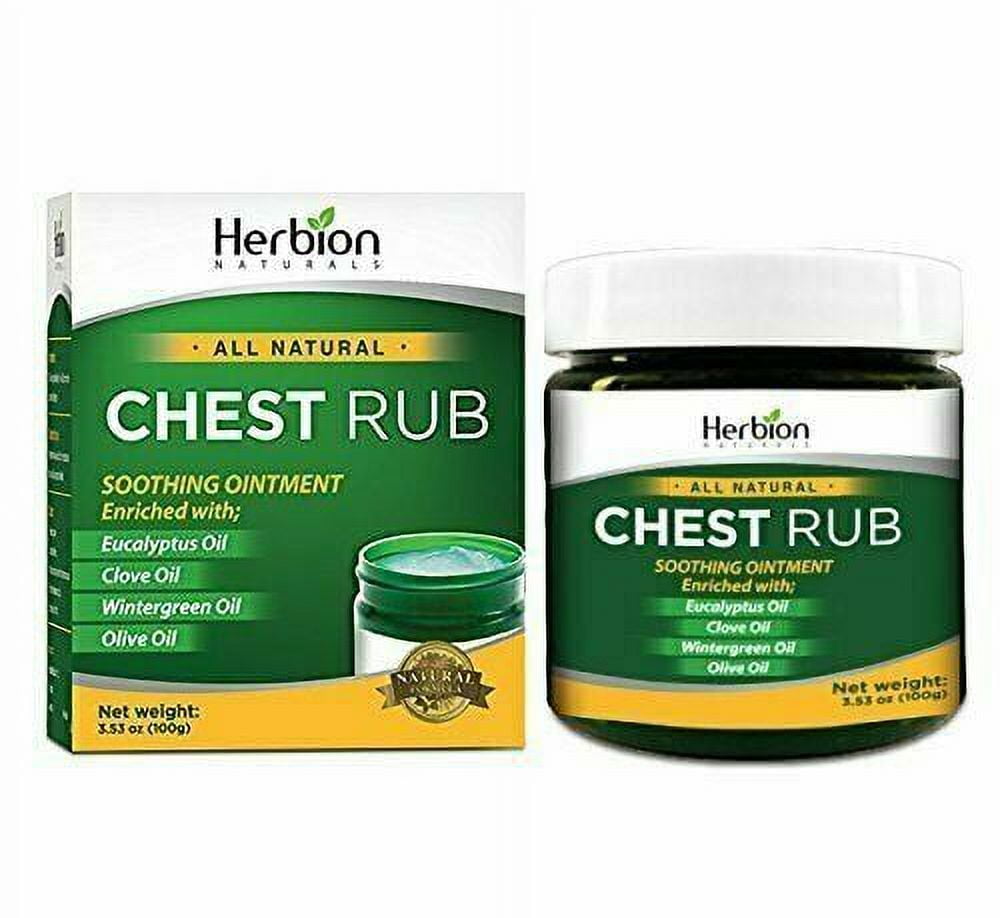Herbion Naturals Chest Rub Soothing Ointment, 3.53 oz, 2 Pack