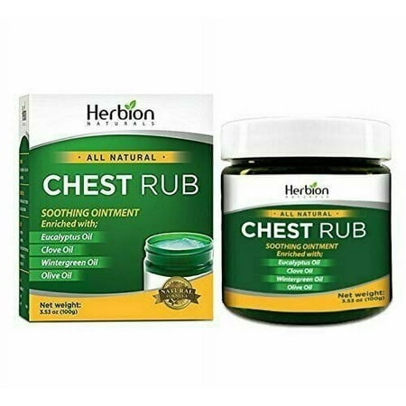 Herbion Naturals Chest Rub Soothing Ointment, 3.53 oz, 6 Pack