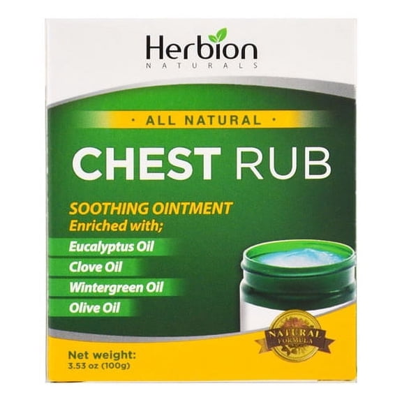 Herbion Naturals Chest Rub Soothing Ointment, 3.53 oz