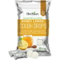 Herbion Naturals Cough Drops with Natural Honey Lemon Flavor, Sugar