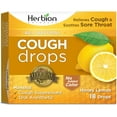thumbnail image 1 of Herbion Naturals Cough Drops with Natural Honey Lemon Flavor, 18 ct (Pack of 4), 1 of 2