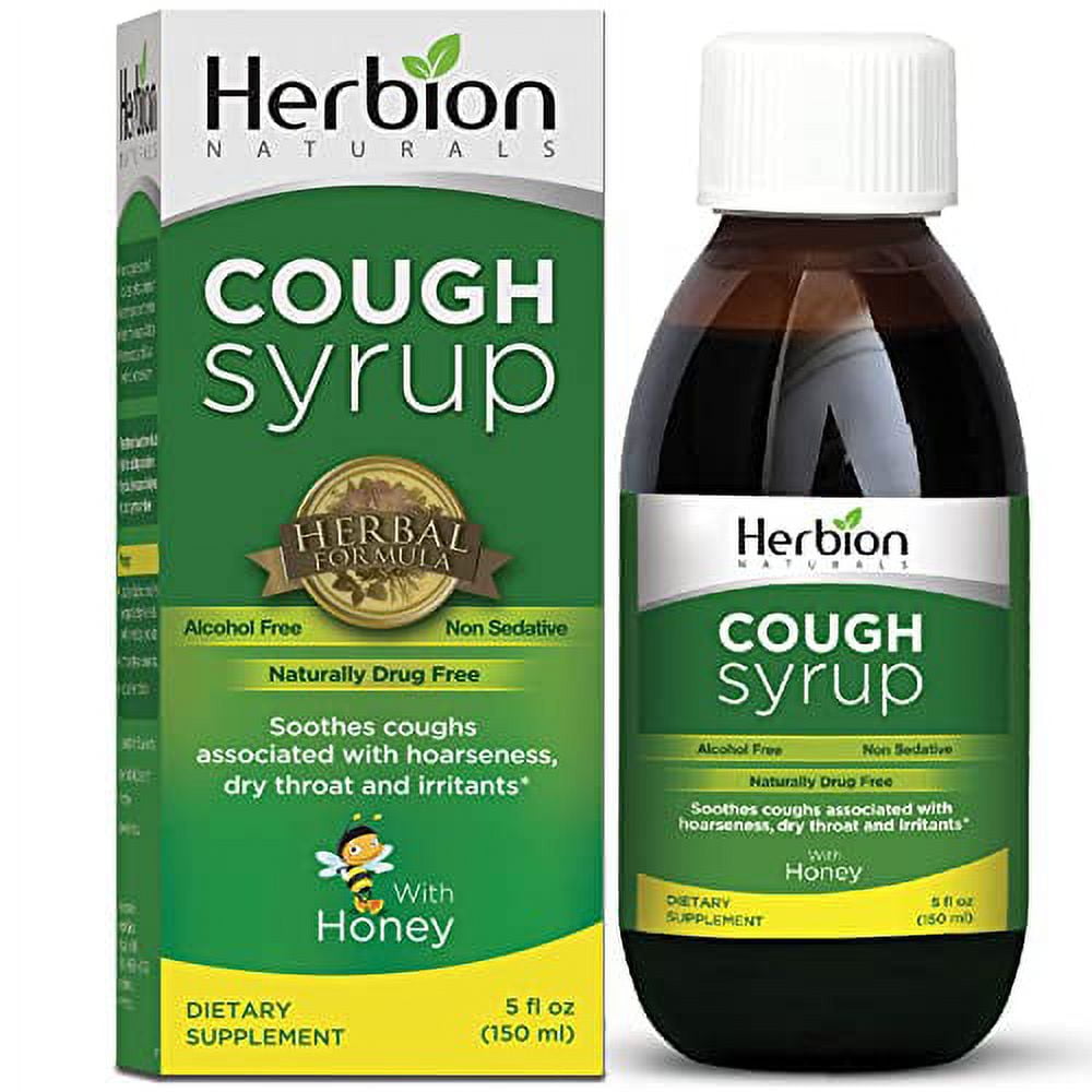 Herbion Naturals, Cough Syrup with El Jarabe Para La Tos Con Miel