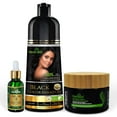 thumbnail image 1 of Herbishh After Color Combo- Hair Color Shampoo, Hair Mask & Argan Oil - Hair Straightening, Shine, and Protection for Men and Women (Black), 1 of 10