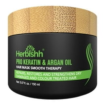 Herbishh Argan Hair Mask-Deep Conditioning & Hydration (150gm)