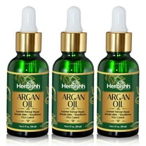Herbishh Argan Hair Oil Combo of 3, 30ML Each – Hydration & Shine for Dry & Damaged Hair with Grapeseed Oil, Ideal for Men & Women