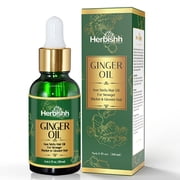 Herbishh Ginger Hair Oil-Non Sticky Hair Oil, 30ml
