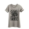 thumbnail image 1 of Herbivore Club Women's Fashion Relaxed T-Shirt Tee Heather Tan Small, 1 of 3