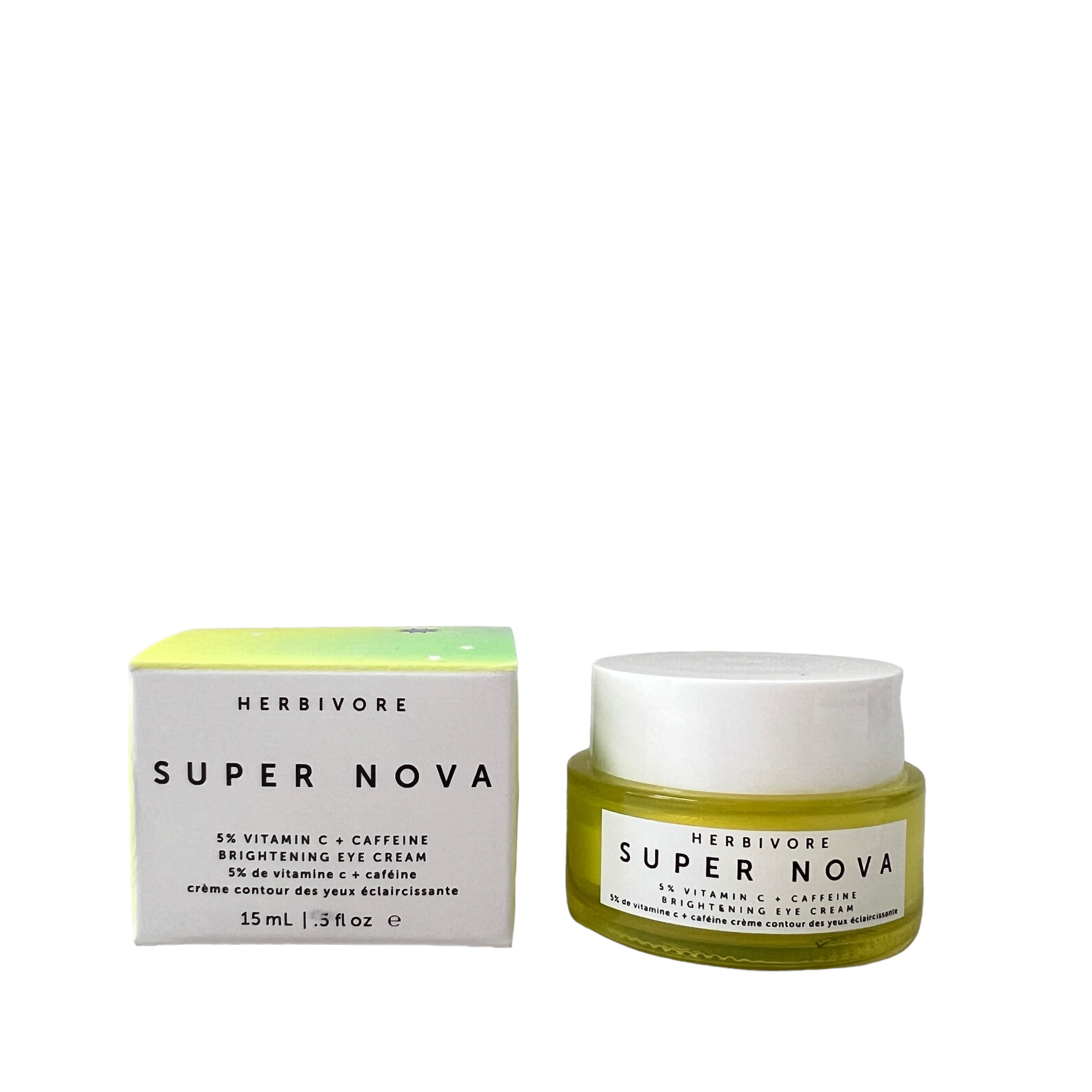 Herbivore Super Nova 5 Vitamin C + Caffeine Brightening Eye Cream 0.5