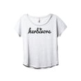 thumbnail image 1 of Herbivore Women's Fashion Slouchy Dolman T-Shirt Tee Heather White X-Large, 1 of 3