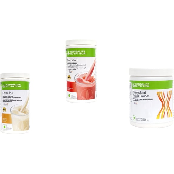 Herblife Nutrition Shake Mix BANANA With STRAWBERRY And Protein Powder 200 Gram