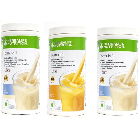 Herblife Nutrition Shake Mix Kulfi With Mango Flavor With Free Shipping