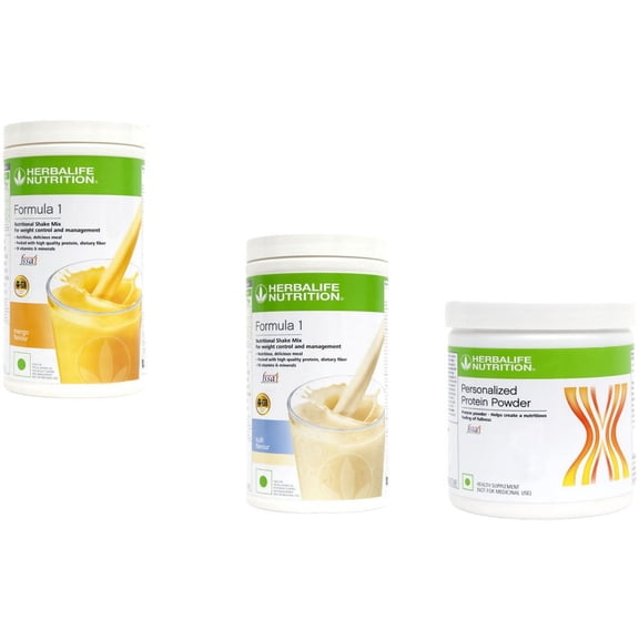 Herblife Nutrition Shake Mix Mango With Kulfi And Protein Powder 200 Gram With Free Shipping