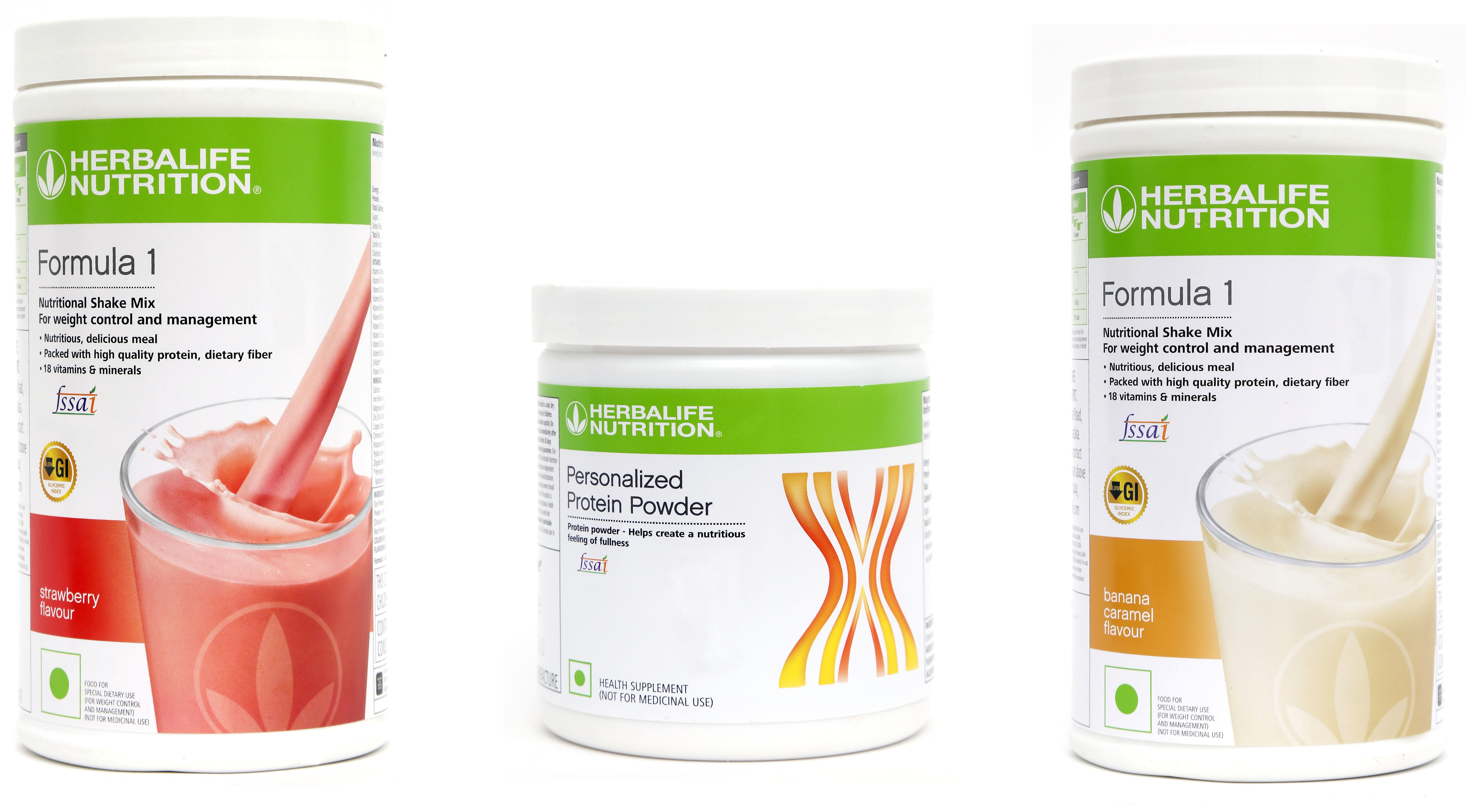 Herblife Nutrition Shake Mix Strawberry & Banana Flavor With