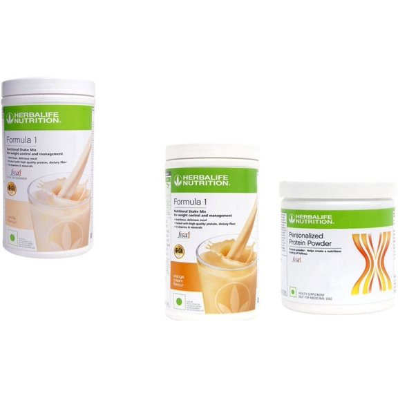 Herblife Nutrition Shake Mix VANILLA With ORANGE And Protein Powder 200g