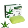 thumbnail image 1 of Herboganic Aloe Vera Herbal Soap Bar - Gentle Exfoliating and Nourishing Soap for Men And Women 5 oz Pack of 1, 1 of 7