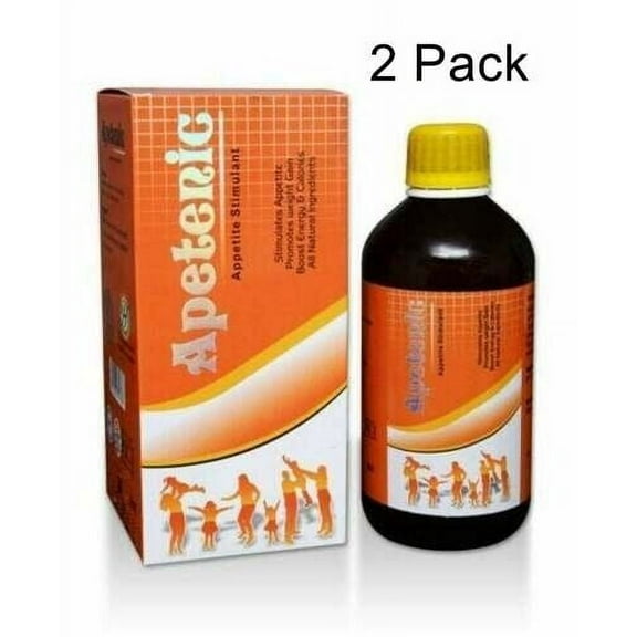 Herboganic Apetenic Appetite Stimulant (Pack of 2), 16 fl oz