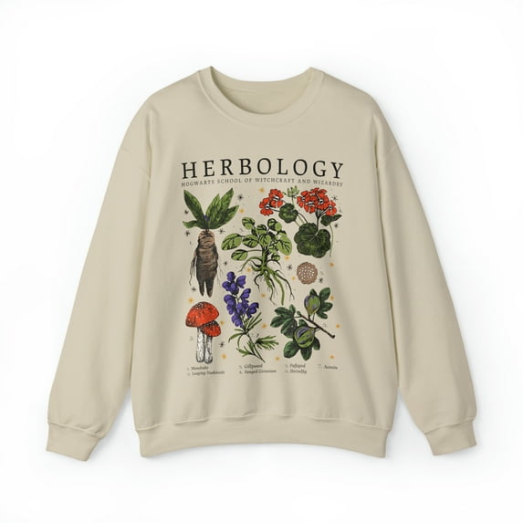 Herbology Plants Sweatshirt, Herbology Sweatshirt, Gift For Plant Lover,