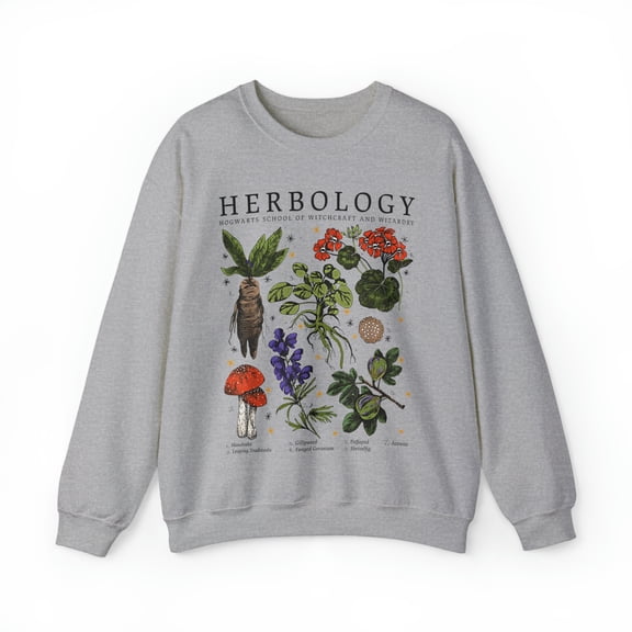Herbology Plants Sweatshirt, Herbology Sweatshirt, Gift For Plant Lover,