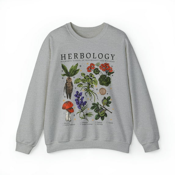 Herbology Plants Sweatshirt, Herbology Sweatshirt, Gift For Plant Lover,
