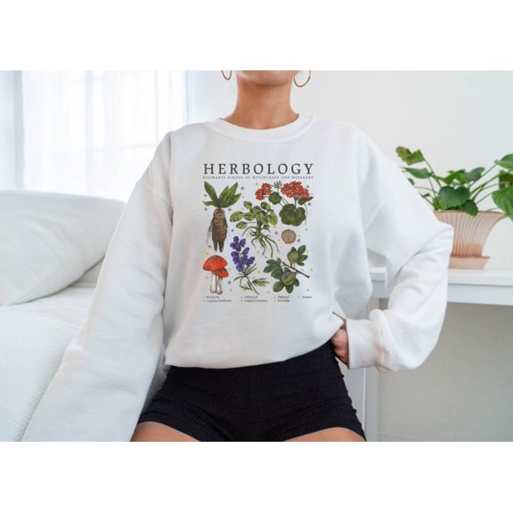Herbology SweatShirt, Gift For Plant Lover, Botanical Shirt, Plant Lover Shirt, Plant SweatShirt, Gardening Shirt