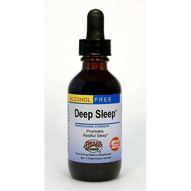 Herbs Etc Deep Sleep, Alcohol Free, 2 fl oz