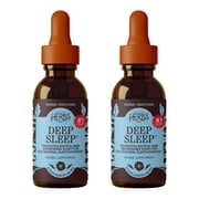 Herbs, Etc. Deep Sleep Classic Liquid Extract, Melatonin-Free, 4 fl oz 2 Pack