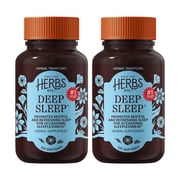 Herbs, Etc. Deep Sleep Softgels, Melatonin-Free, Gluten-Free, 120 Ct 2 Pack