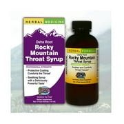 Herbs, Etc. Rocky Mountain Throat Syrup, Vegan, Gluten-free, 4 fl oz 23 Servings