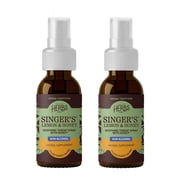 Herbs, Etc. Singers Saving Grace Lemon & Honey Classic Spray, 1 fl oz 2 pack
