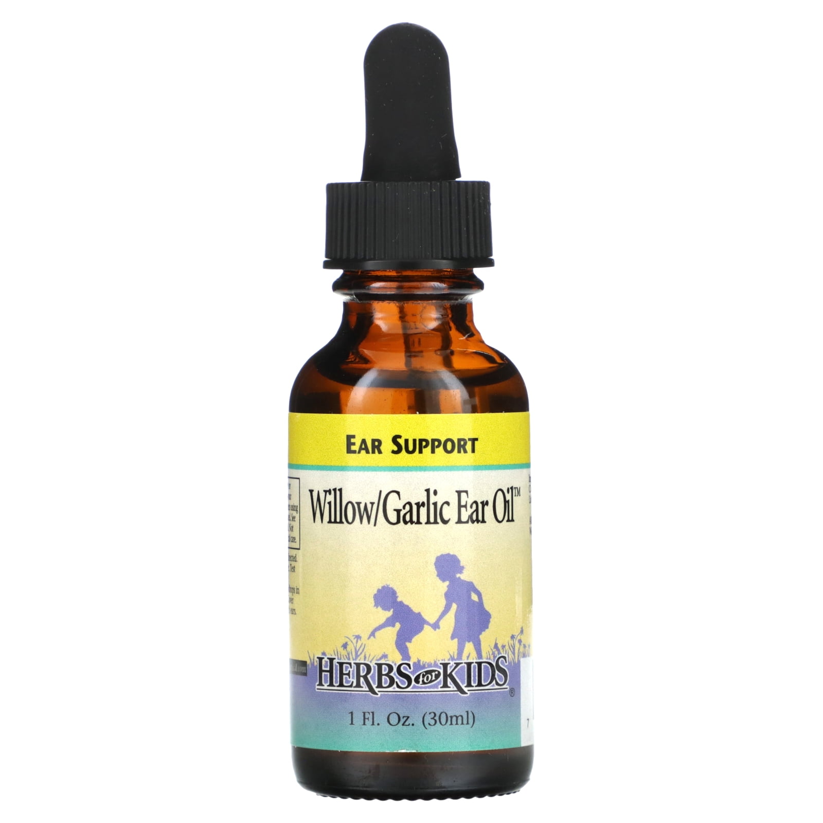 Herbs for Kids Willow & Garlic Ear Oil Drops, 1 fl oz AlcoholFree