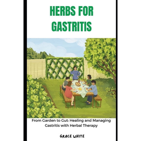 Herbs for Gastritis: From Grass to Cut - Healing and Managing Gastritis, Ulcerative Colitis, IBS with Herbal Therapy (Recipes Included) (Paperback)