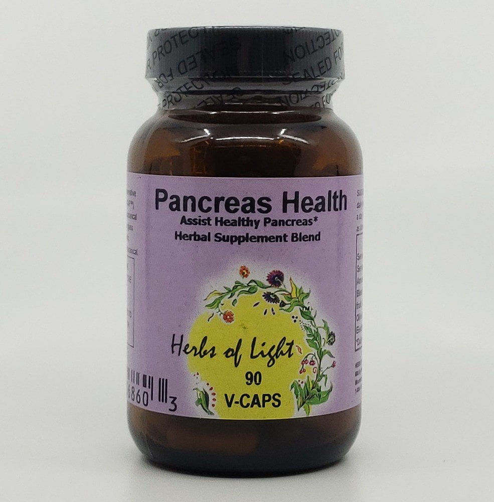 Herbs of Light Pancreas Health 450 mg 90 VegCap