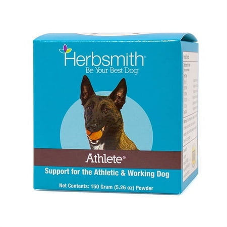 Herbsmith Athlete – Canine Endurance Supplement for Working and Agility Dogs – For the Canine Athlete – 150g Powder