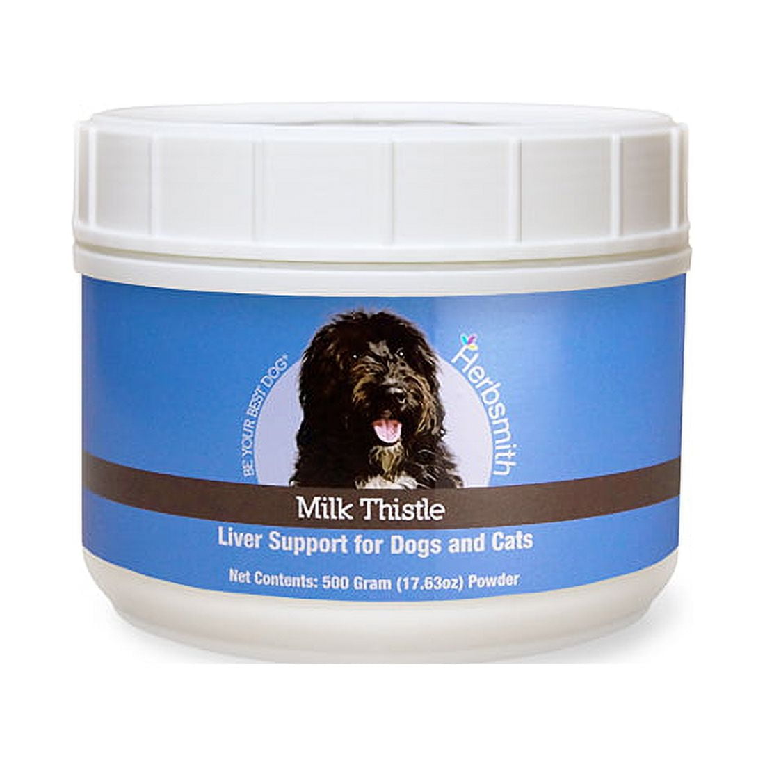 Herbsmith Organic Milk Thistle for Dogs and Cats Liver Supplement for