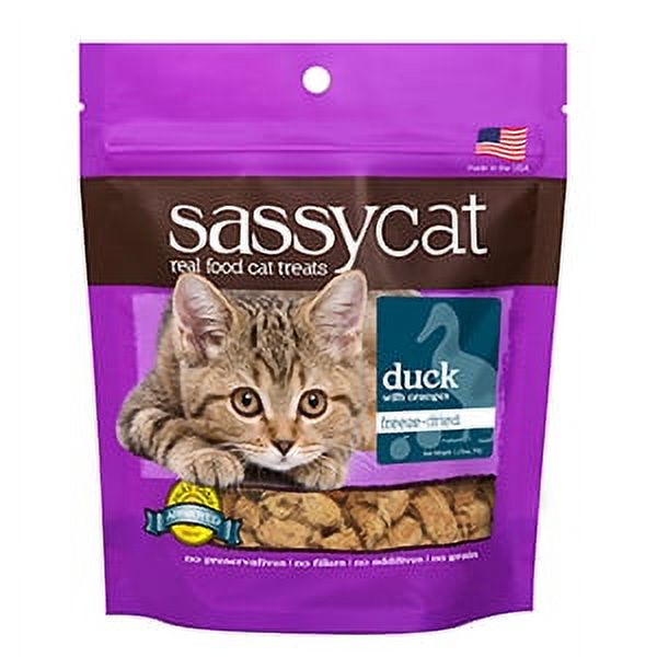 Herbsmith Sassy Cat Treats, Duck and Orange